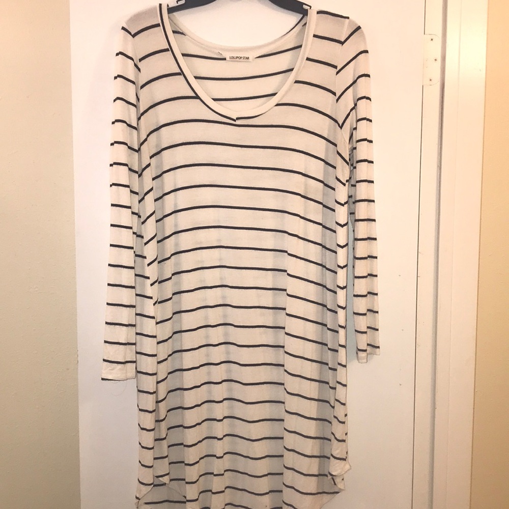 Lollipop Star striped tunic/dress